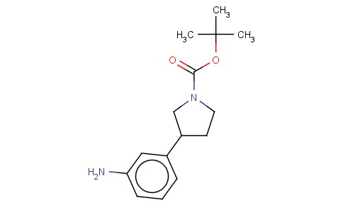 TERT-BUTYL 3-(3-AMINOPHENYL)PYRROLIDINE-1-CARBOXYLATE